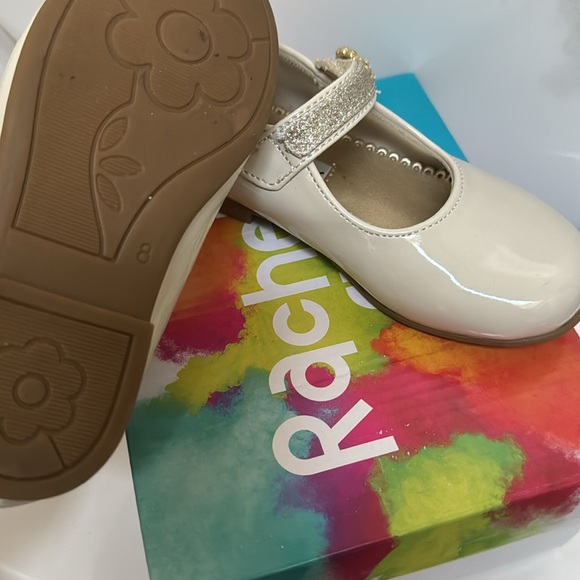 Lil Millie Bone Patent Shoes - Picture 2 of 3